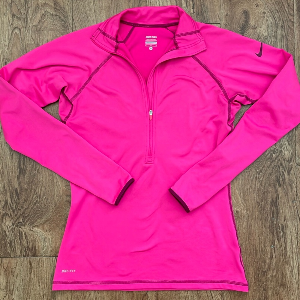Nike Pro Quarter Zip Running Top